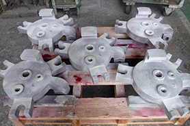 高炉本体 送風支管部品